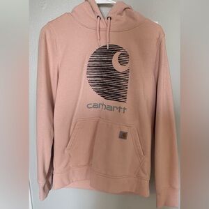 Carhartt Women's Light Pink Hoodie